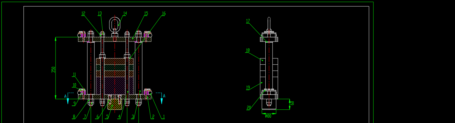 落锤冲击试验机-9（SW+CAD+说明书）